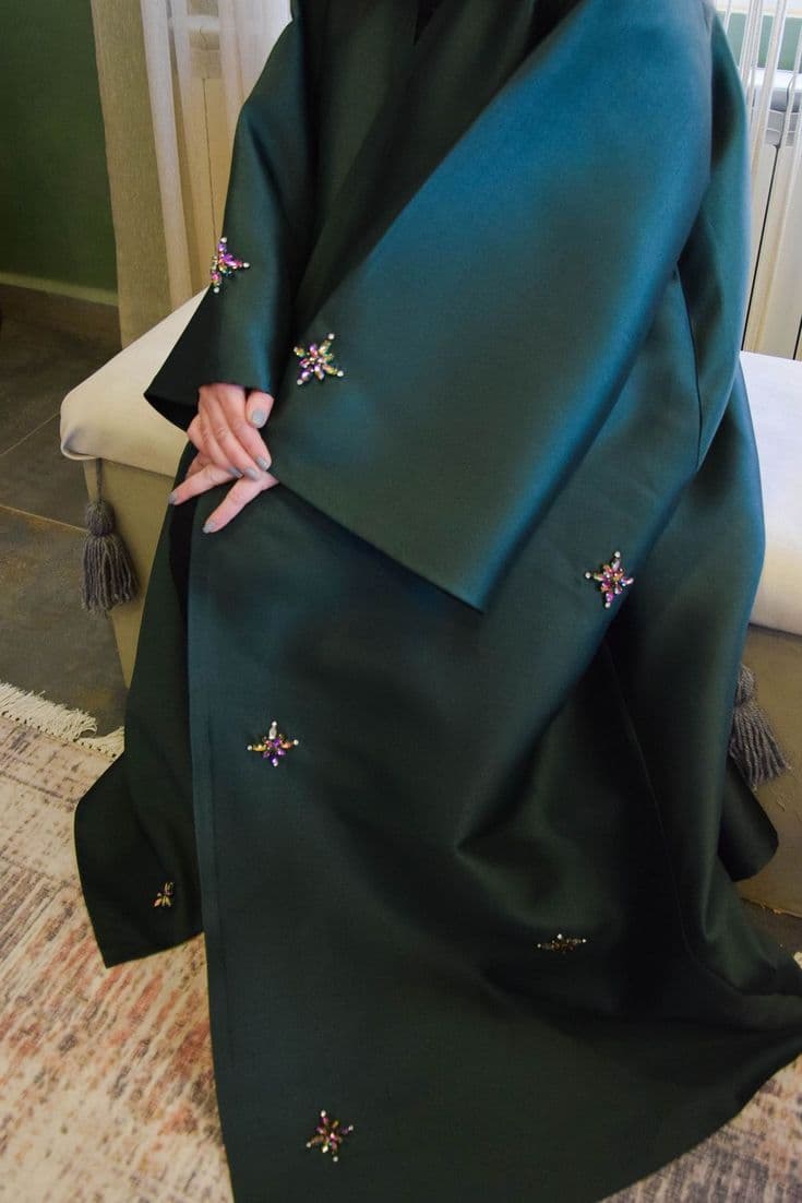 Color Abaya C-01 detail view 4 - Shukran Abaya