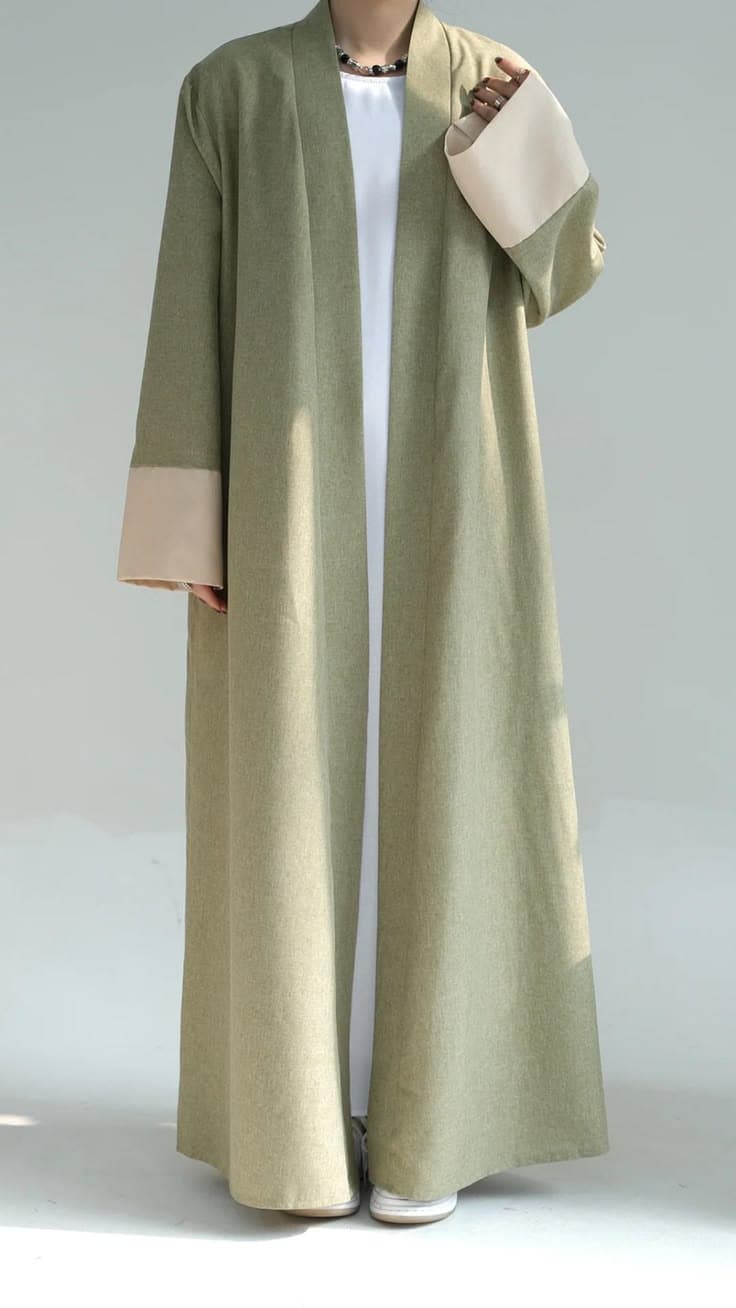 Color Abaya C-03 detail view 4 - Shukran Abaya