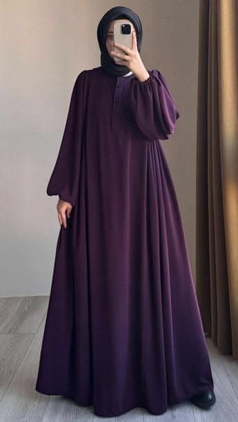Color Abaya C-03 detail view 3 - Shukran Abaya