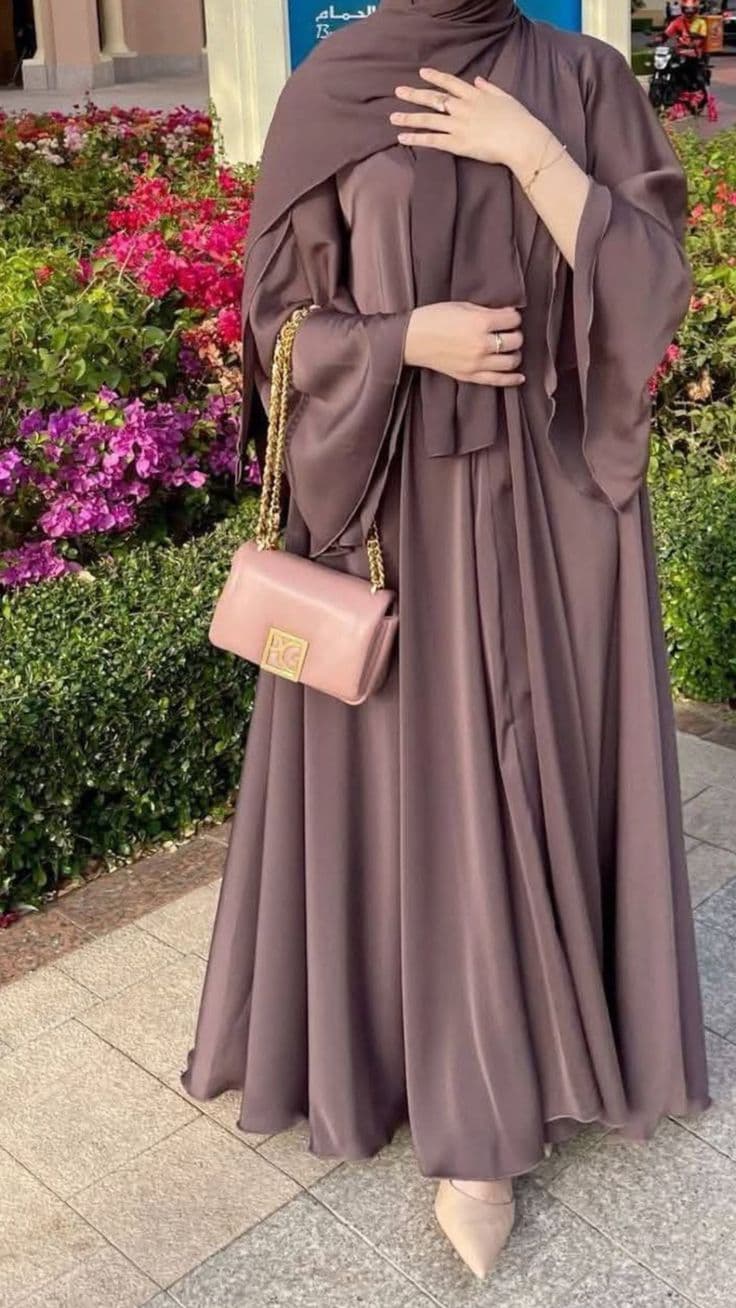 Color Abaya C-07 detail view 2 - Shukran Abaya