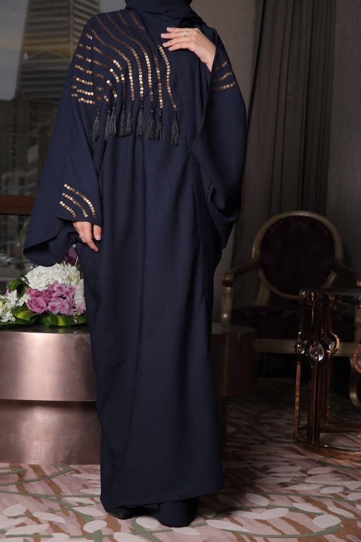 Color Abaya C-04 - Premium Abaya by Shukran Abaya Ajman