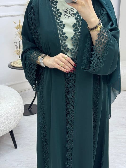 Color Abaya C-01 - Premium Abaya by Shukran Abaya Ajman